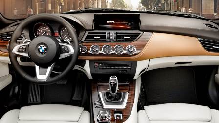 BMW Z4 2017 dashboard