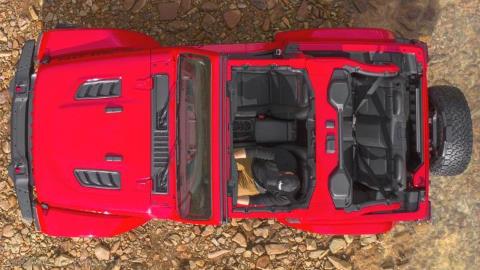 Jeep Wrangler 2-door 2021 interior