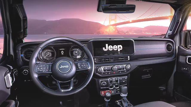 Jeep Wrangler 2-door 2024 dashboard