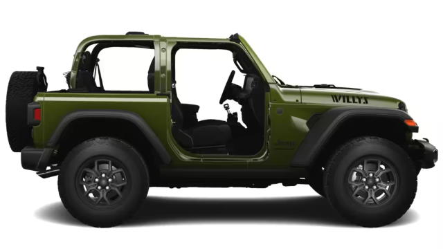 Jeep Wrangler 2-door 2024 interior