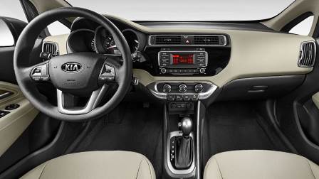 Kia Rio 2016 dashboard