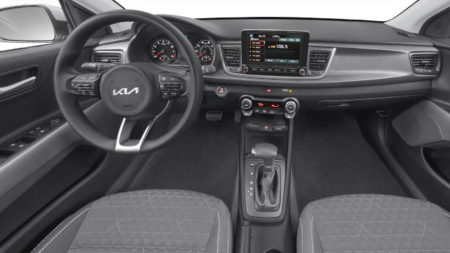 Kia Rio 2023 dashboard