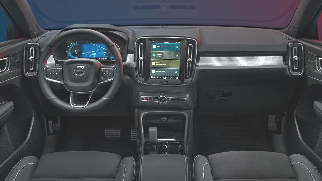 Volvo C40 2024 dashboard